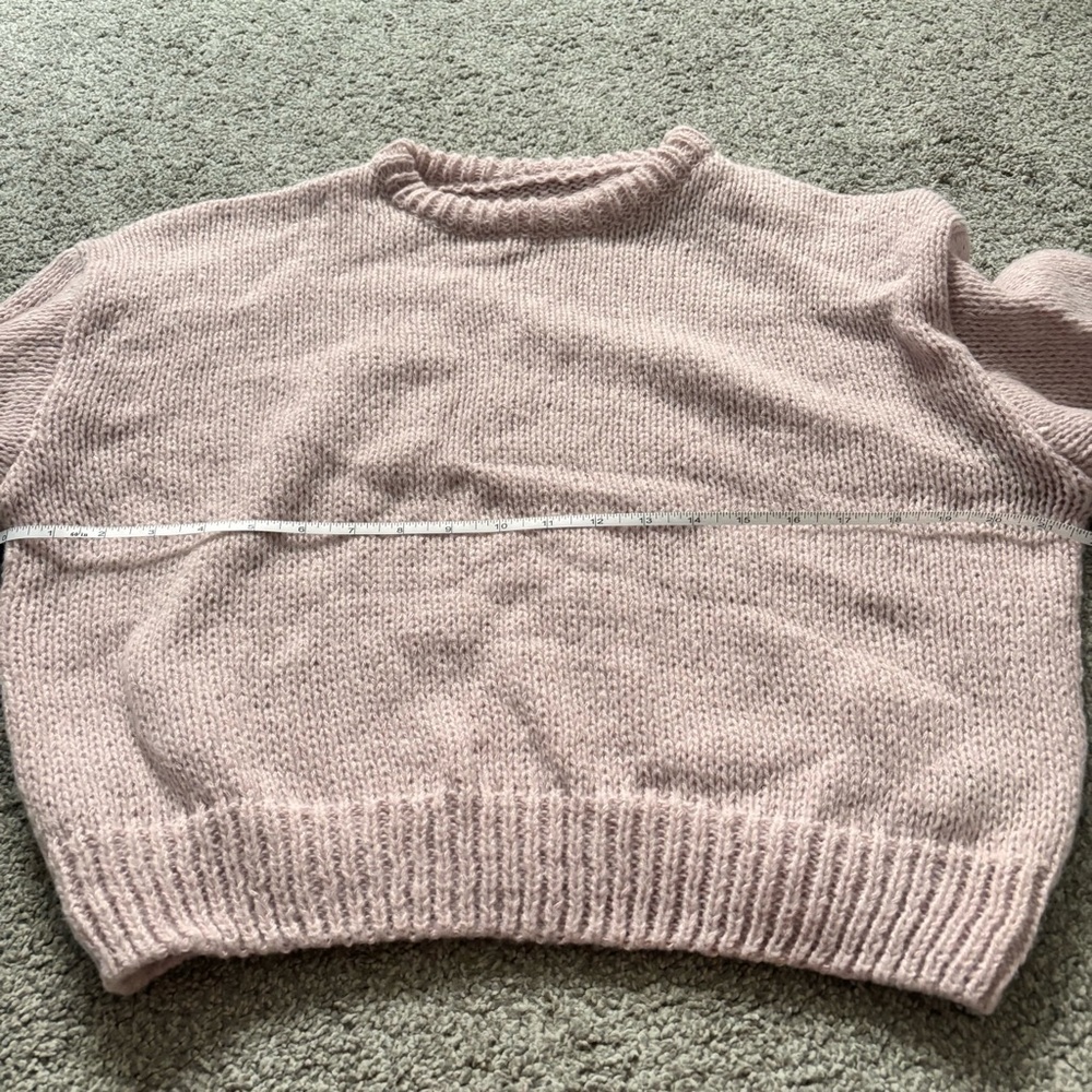 3/$45 Oversized Knit Bubble Sleeve Sweater - Picture 6 of 9